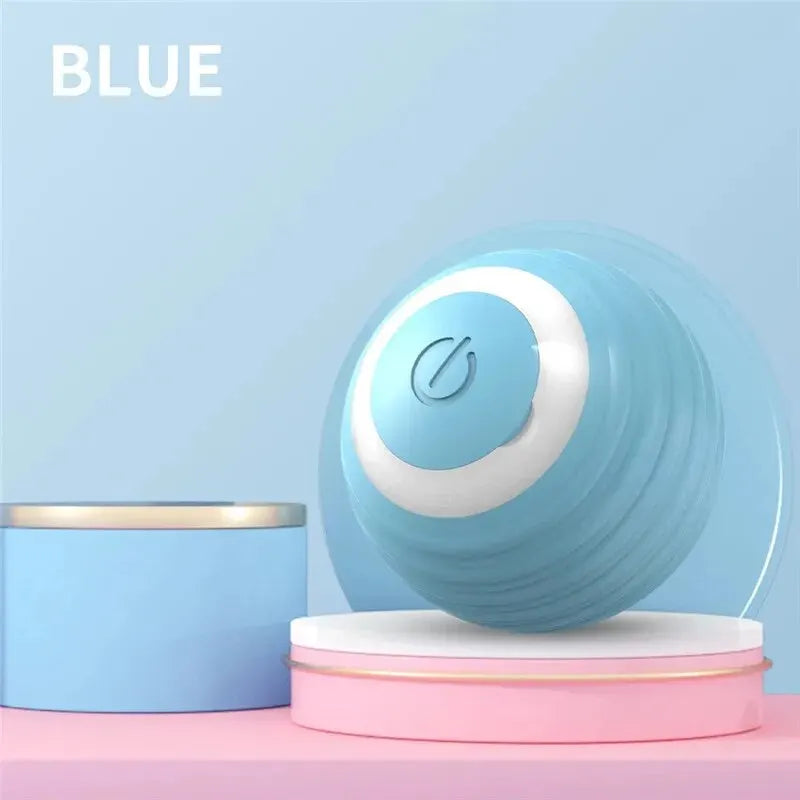 Cat Interactive Ball Training Self-moving Kitten Electric Cat Ball Toys Electronic Automatic Rolling Magic Ball Toys for Cat - Nunu Pets