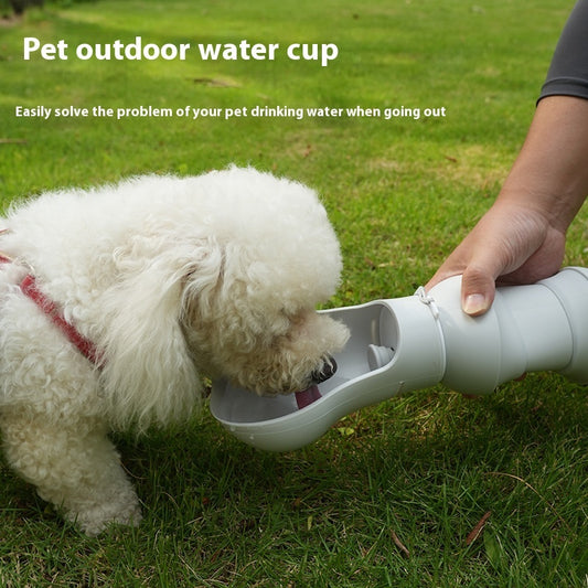Outdoor Pet Folding Drinking Cup Silicone Portable Cup - Nunu Pets